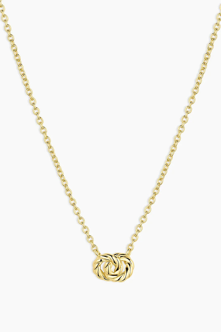 Crew Interlocking Necklace - Gold