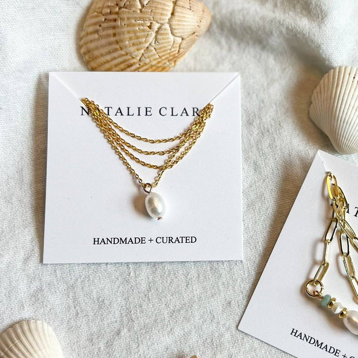 Dainty Pearl Necklace