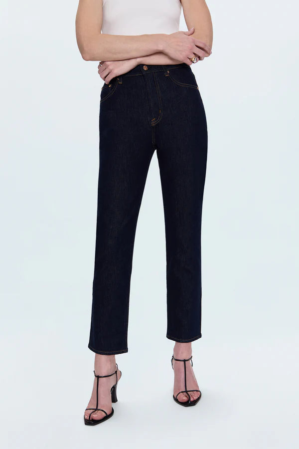 Bri High Rise Slim Straight - Nightfall