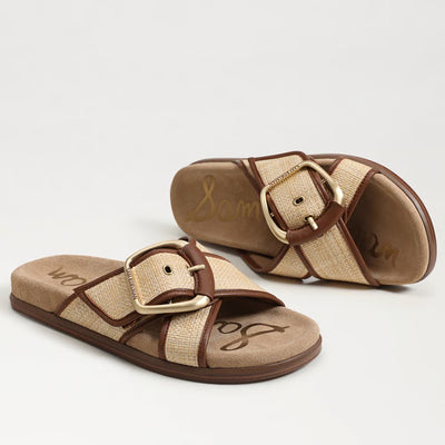 Darla Multi Buckle Slide Sandal
