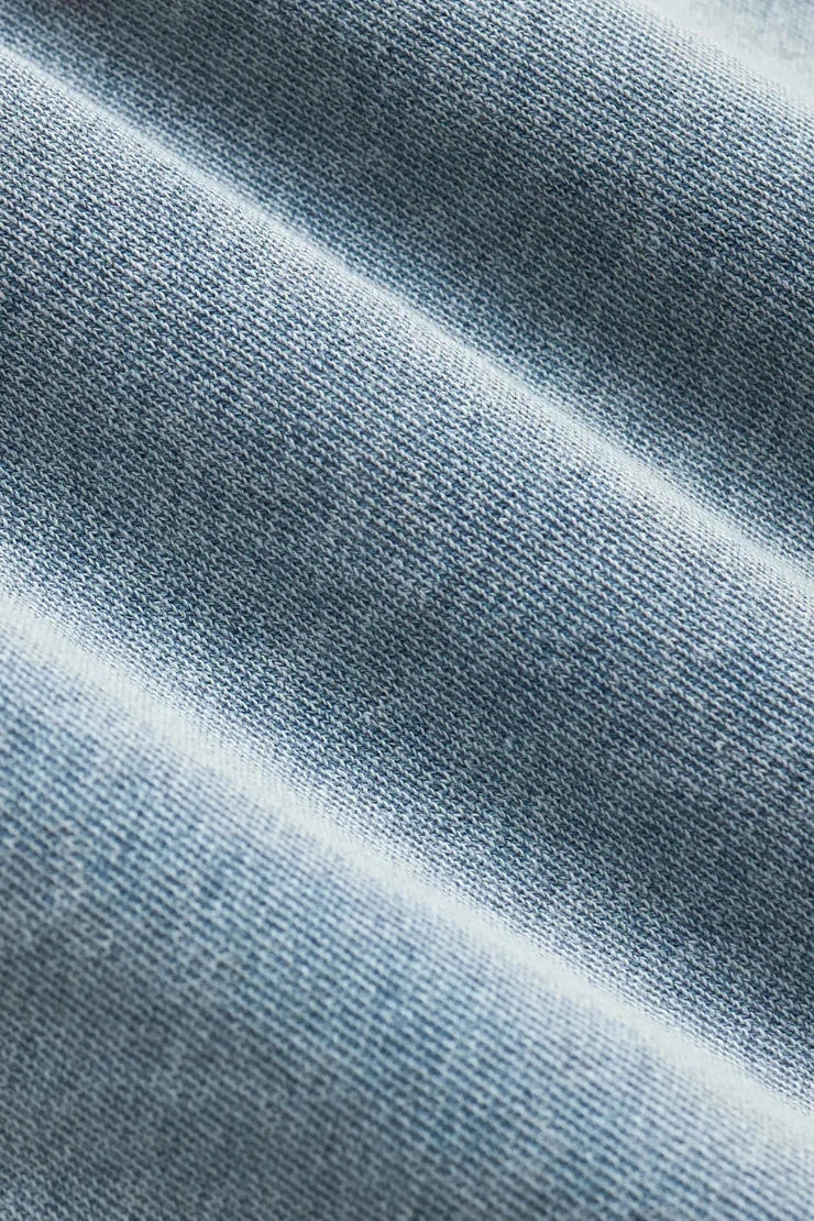 All Day Knit Denim Jacket - Ocean Air Indigo