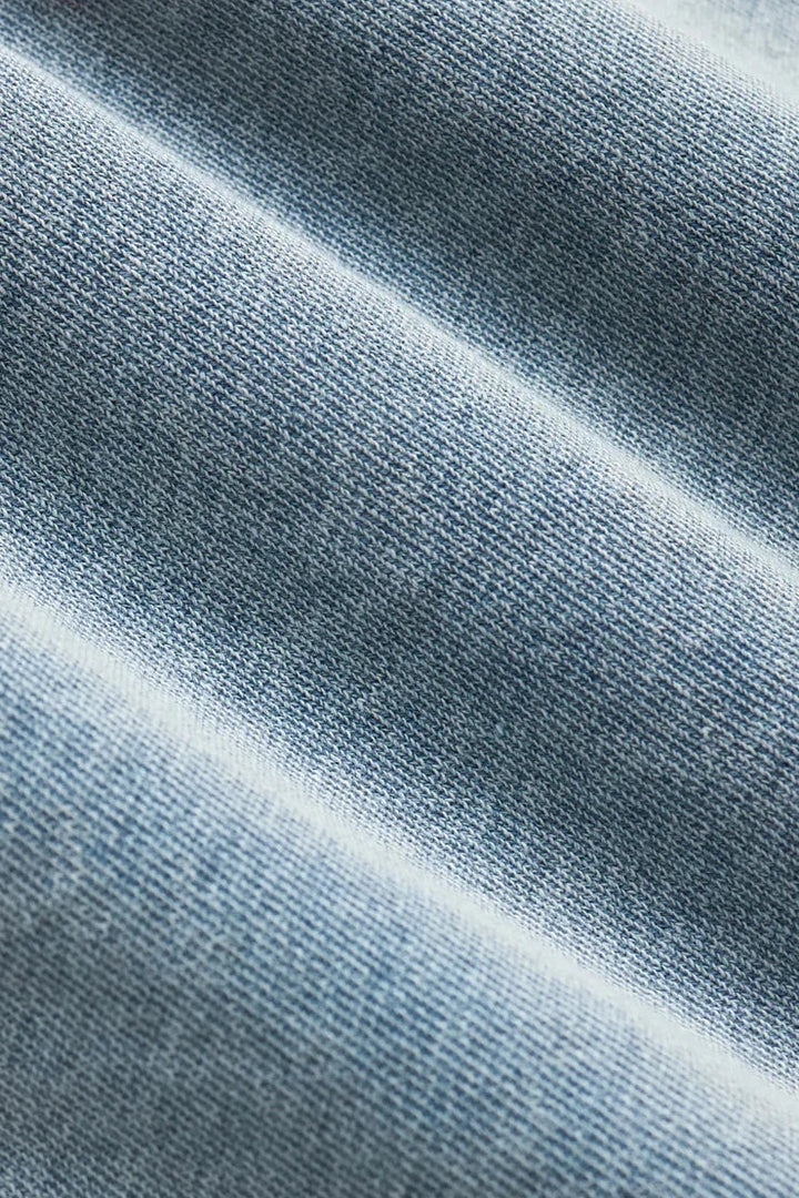 All Day Knit Denim Jacket - Ocean Air Indigo