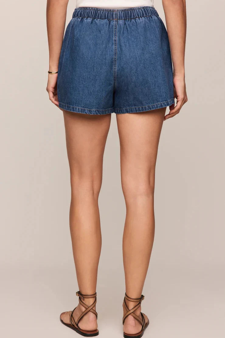 Daycation Denim Utility Short - Deep Water