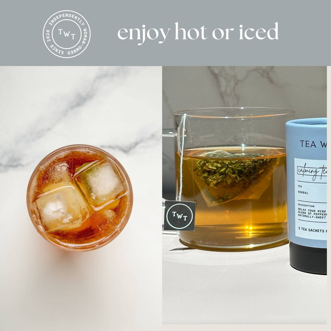 Calming Tea Herbal Mini Tube Gift