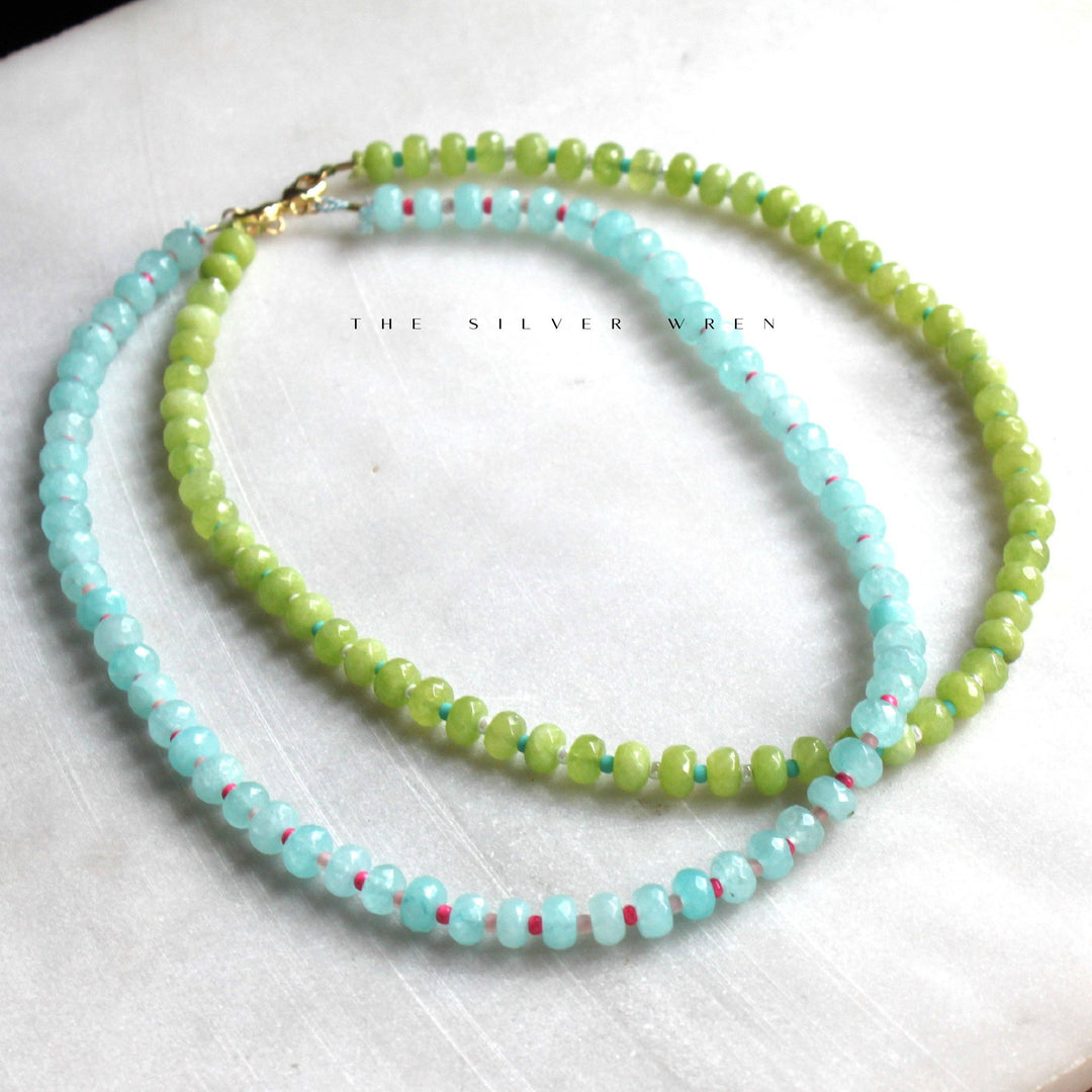 Stone Candy Beaded Necklace