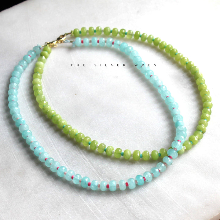 Stone Candy Beaded Necklace