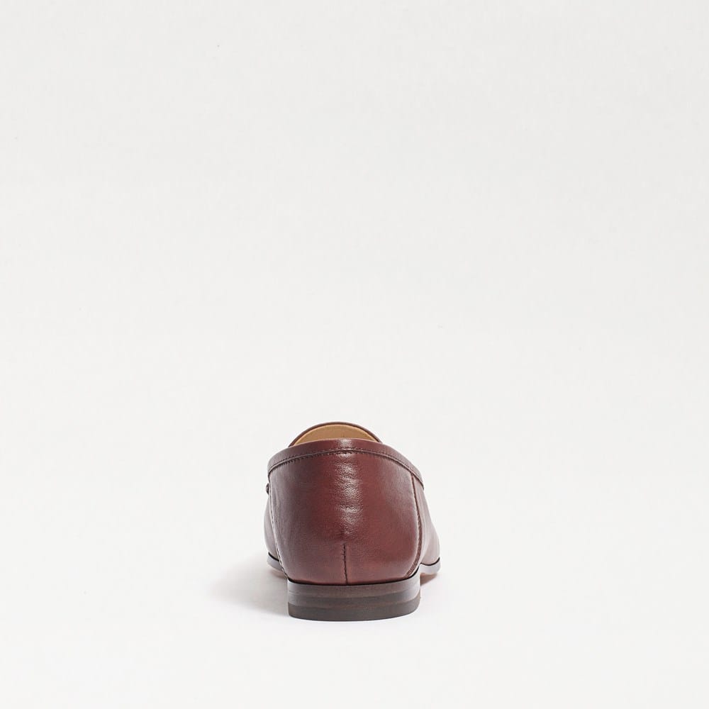 Loraine Bit Loafer in Terazzo Brown leather, back view