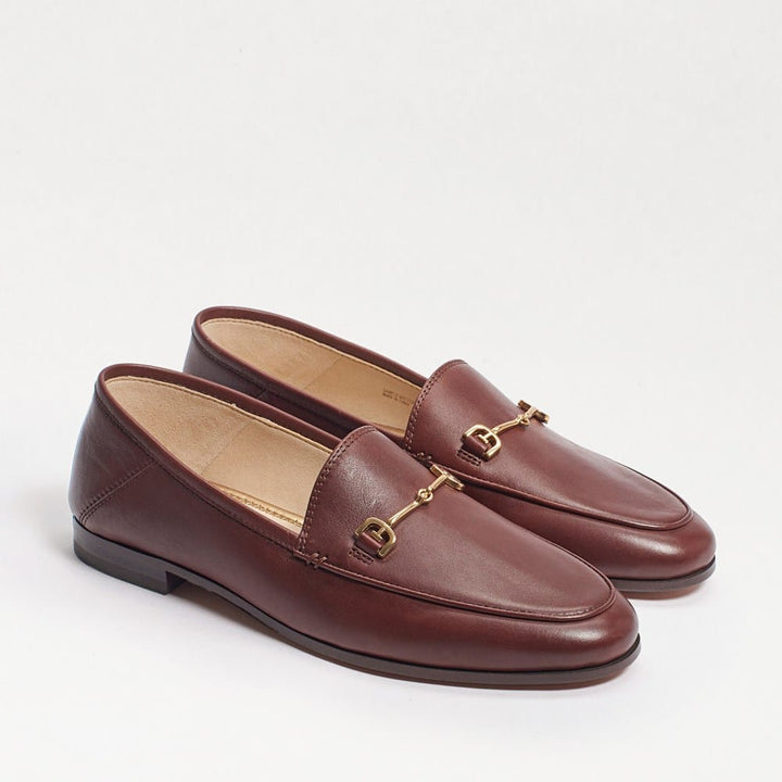 Loraine Bit Loafer in Terazzo Brown leather, pair