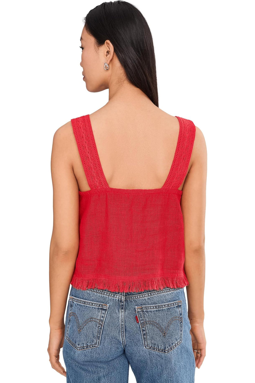 Sunny Top - Poppy Red