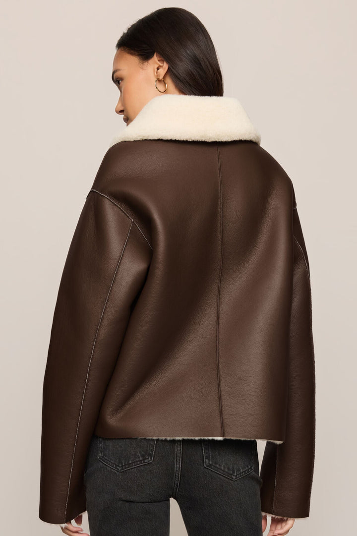 Jensen Reversible Jacket - Dark Chocolate