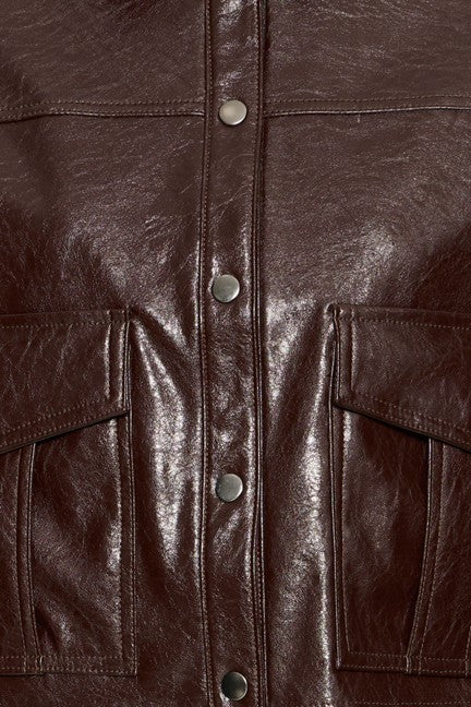 Daina Jacket - Chocolate Plum