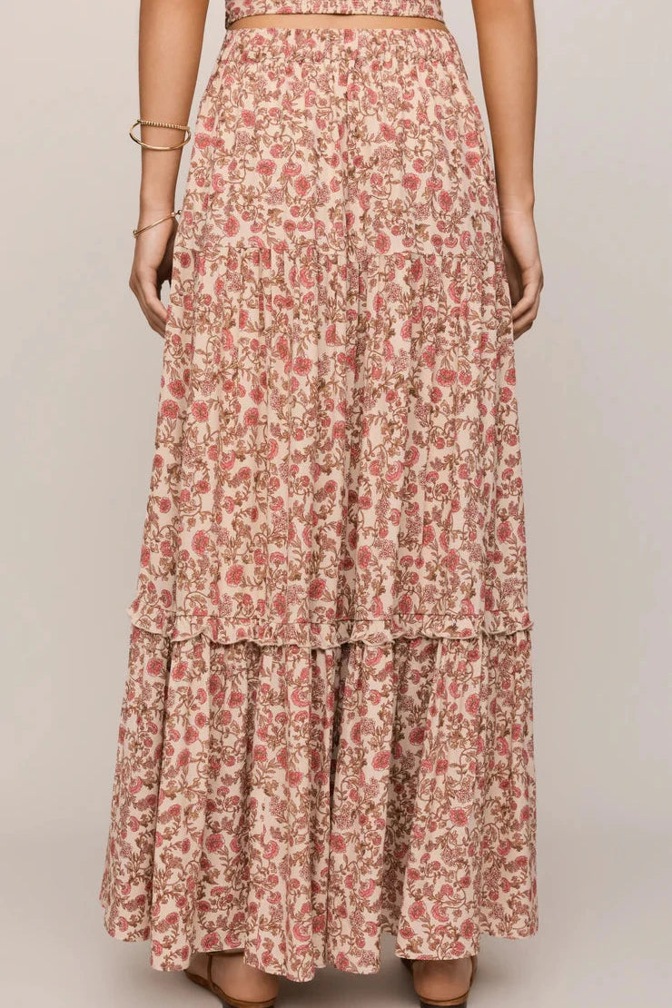 Maura Maxi Skirt - Sandshell