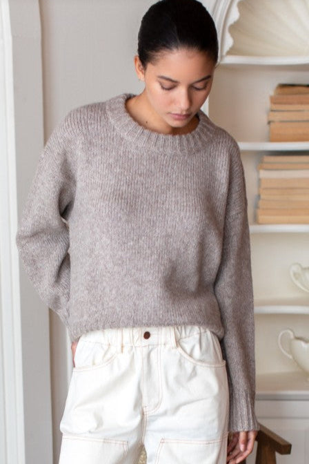 Cozy Sweater - Fog Grey Melange