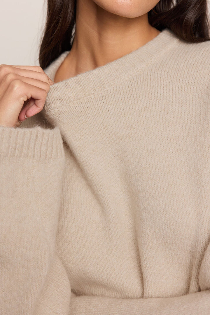 Chill Mode Sweater - Frosted Pearl