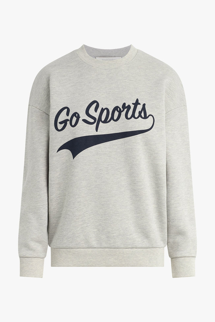 Go Sports Sweatshirt - Heather Grey