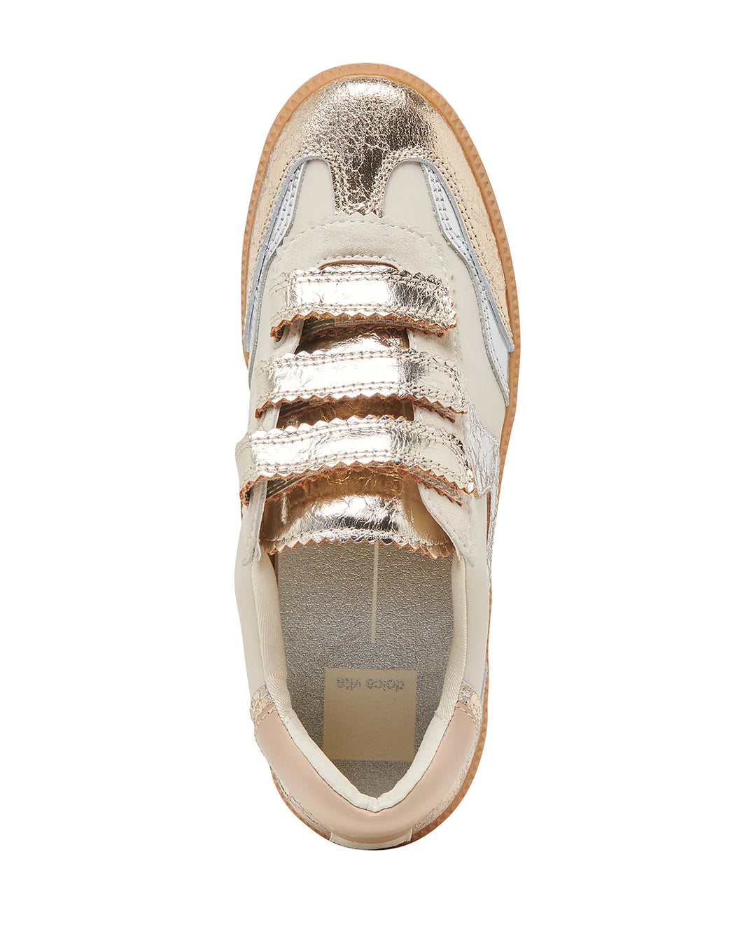 Notice Velcro Sneaker Silver/Gold