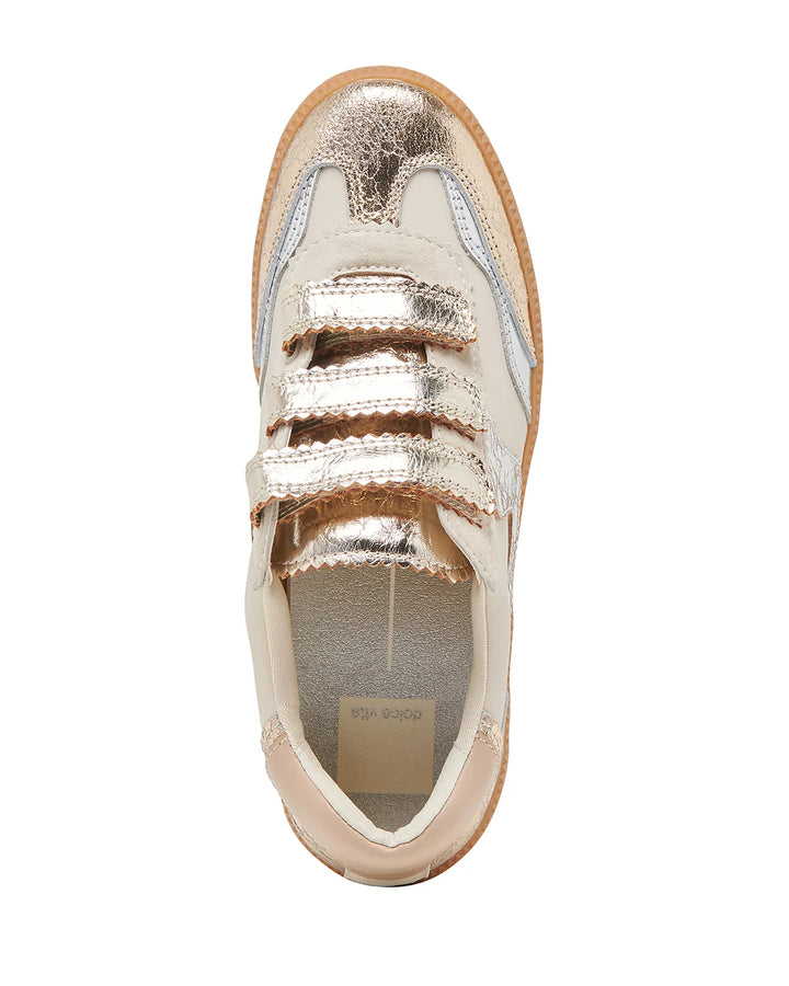 Notice Velcro Sneaker Silver/Gold