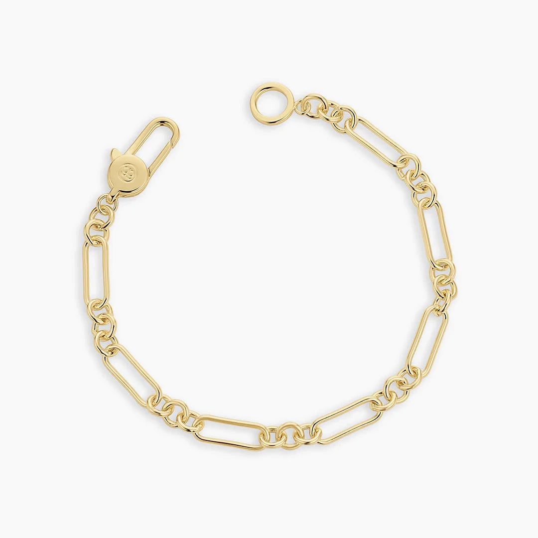Reed Link Bracelet - Gold