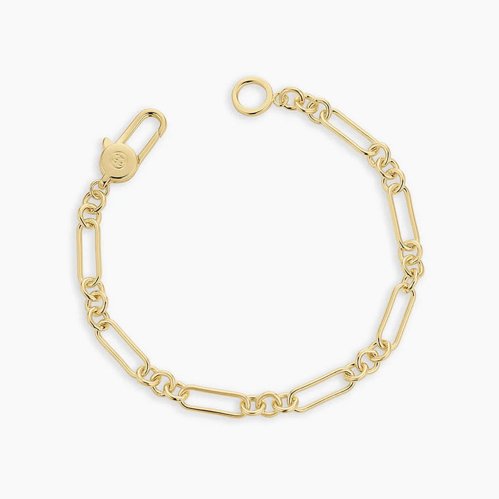 Reed Link Bracelet - Gold