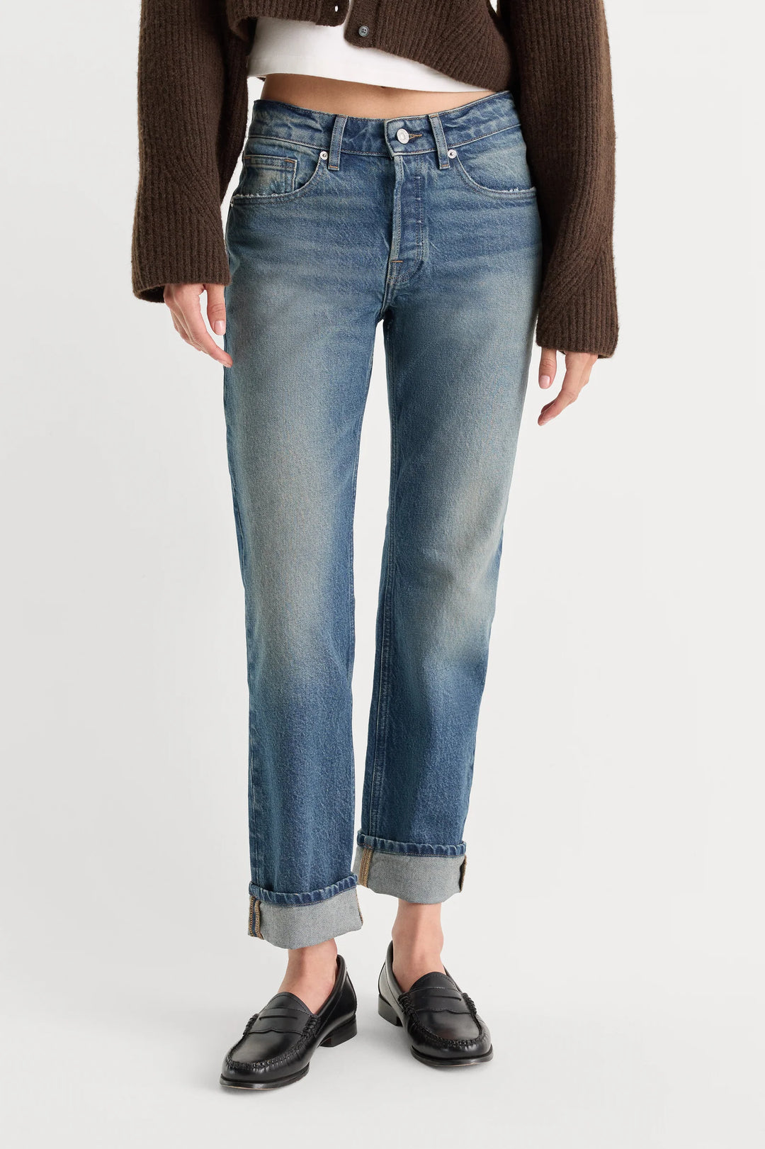 Vintage Straight Ankle - Indigo 1282