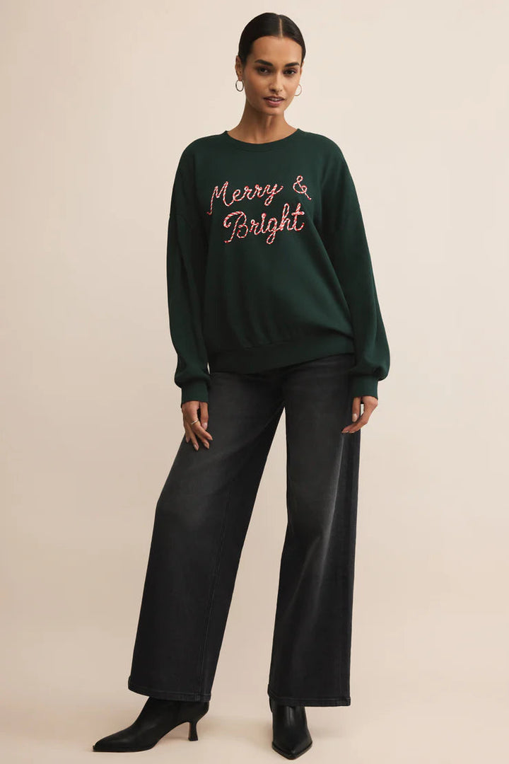 Bright Sunday Sweatshirt - Garland Green