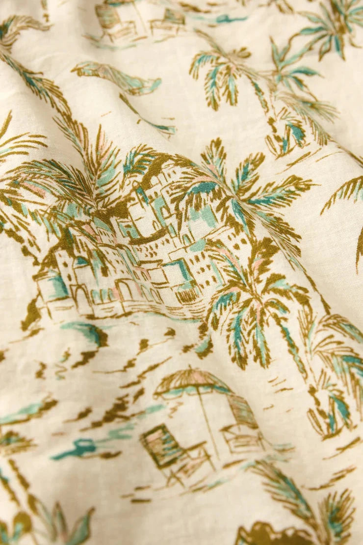 Overlook Tiki Tide Pant - Island Coconut