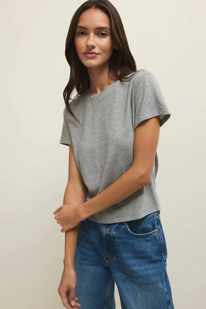 Tourist Tee Classic Heather Grey