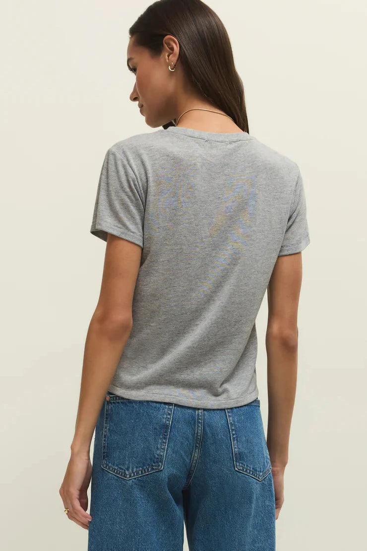 Tourist Tee Classic Heather Grey