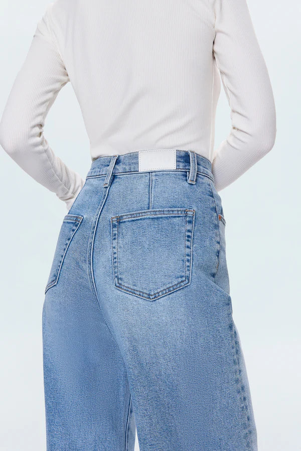 Kyra High Rise Bowed Ankle - Terrace