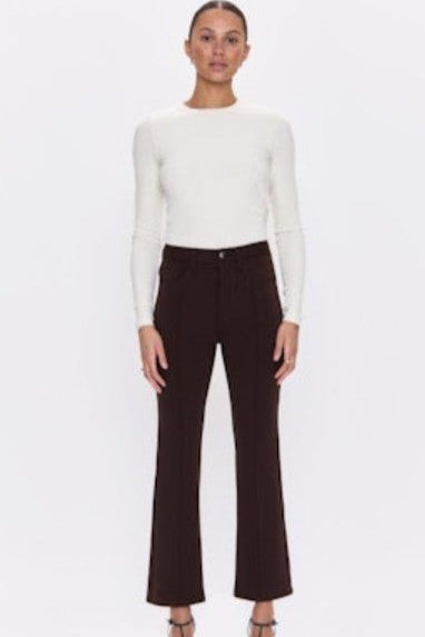 Saskia High Rise Ankle Boot - Mocha