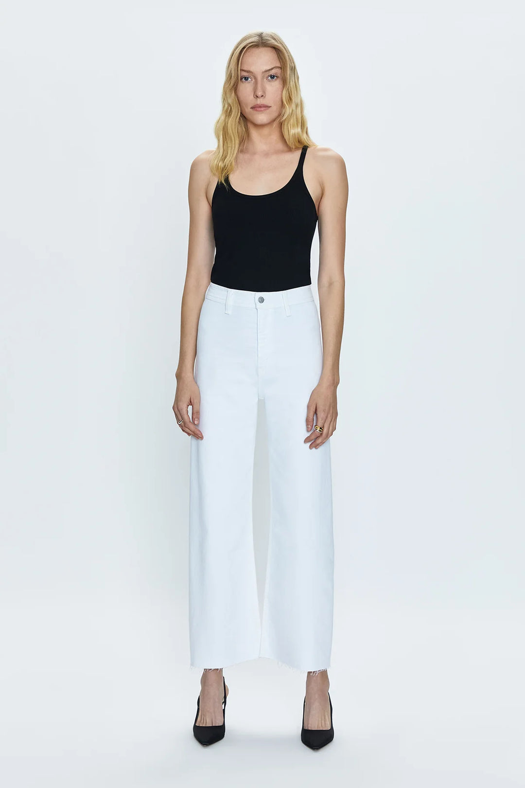 Penny Crop - White