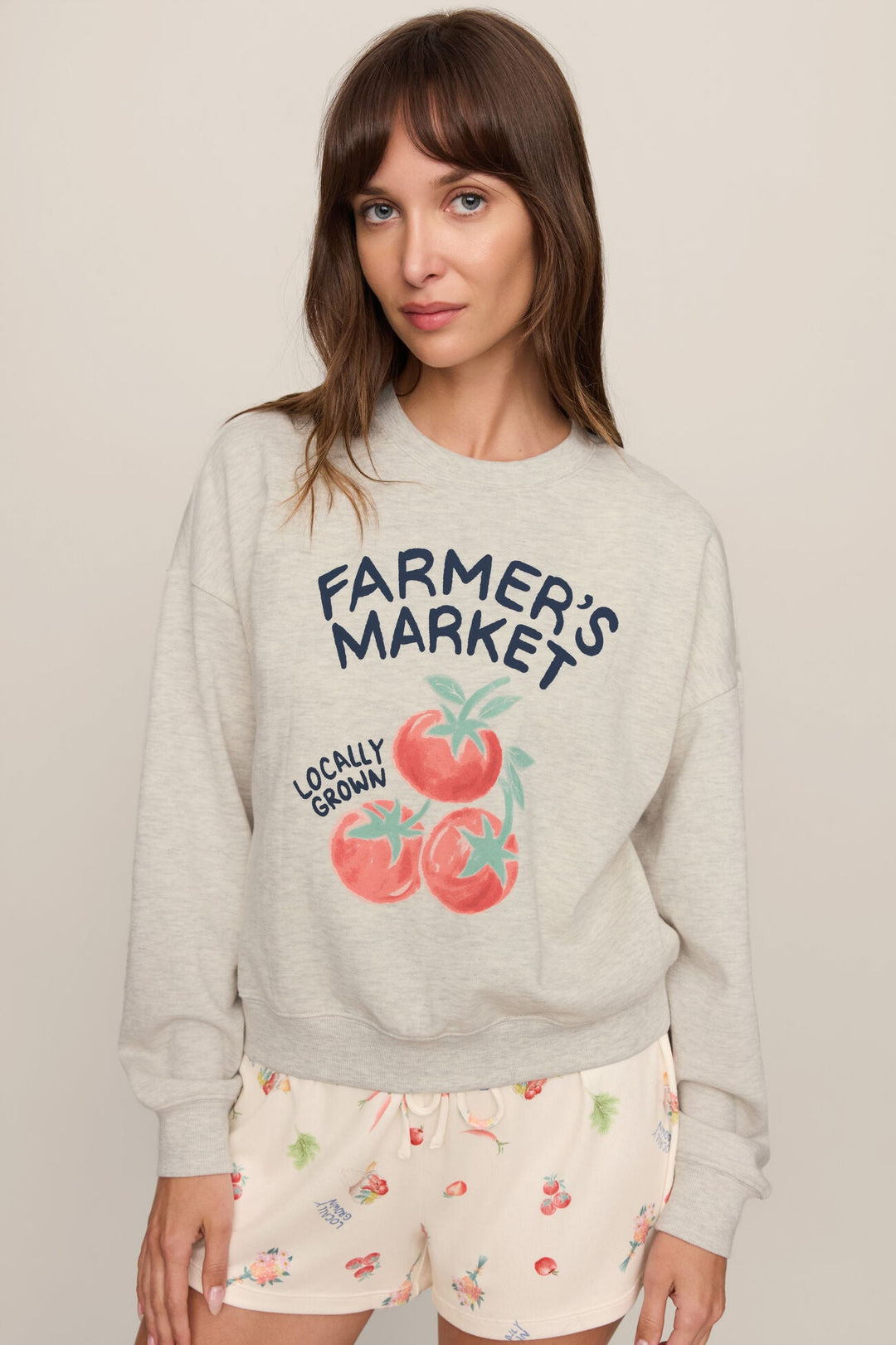 Home Grown Sweatshirt - Feather Grey