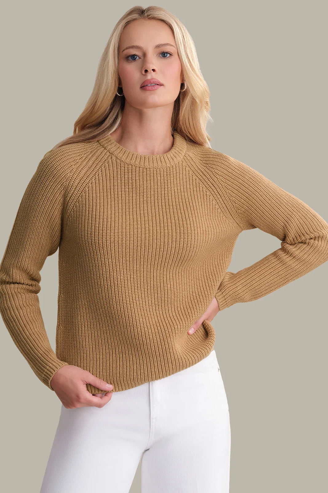 Jane Pullover - Camel Heather