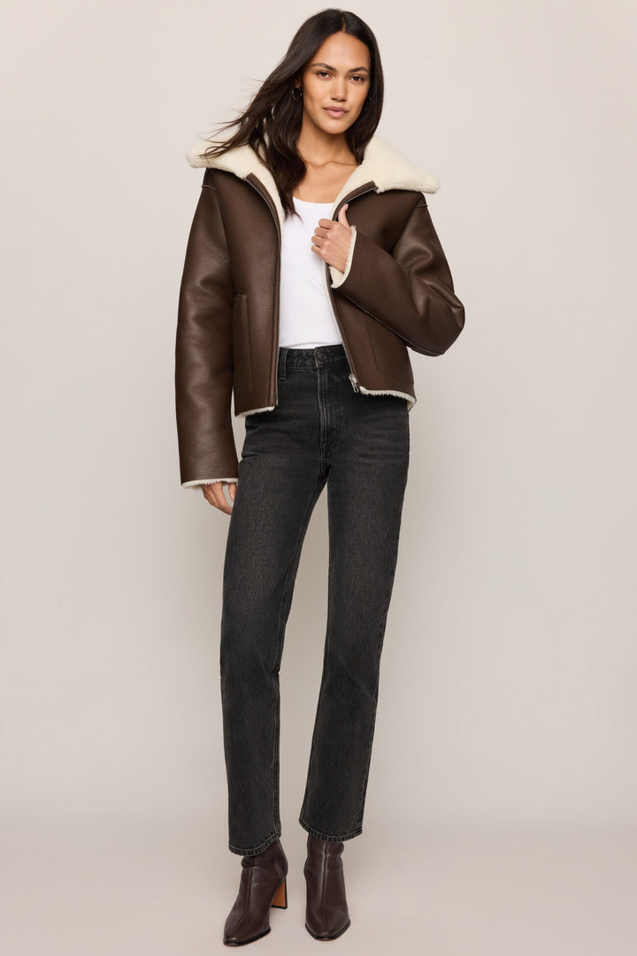 Jensen Reversible Jacket - Dark Chocolate