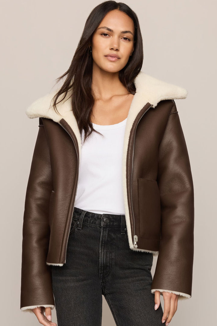 Jensen Reversible Jacket - Dark Chocolate