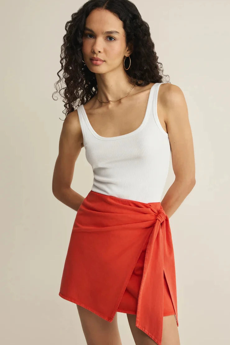 Sora Mini Skirt - Lychee