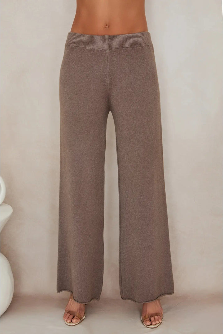 Kai Knit Pant - Mocha
