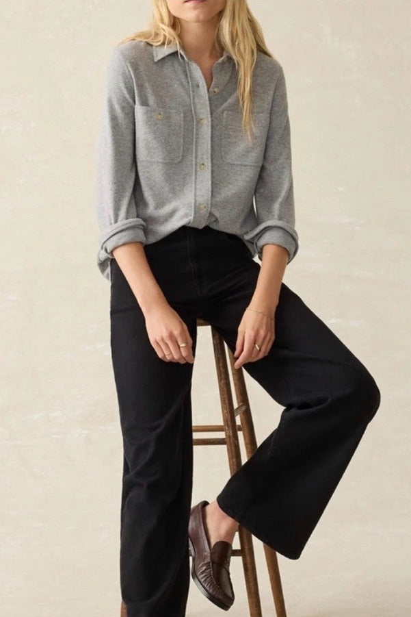 Legend Sweater Shirt - Fossil Grey Twill
