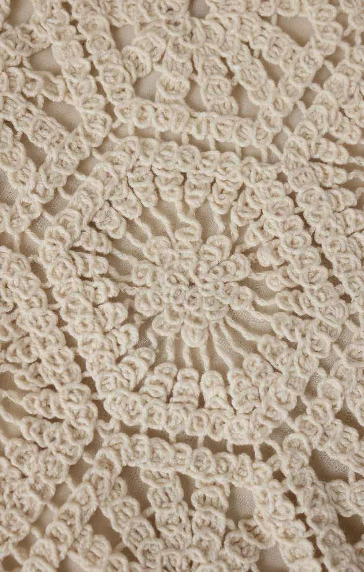 Raquel Lace Skirt - Natural