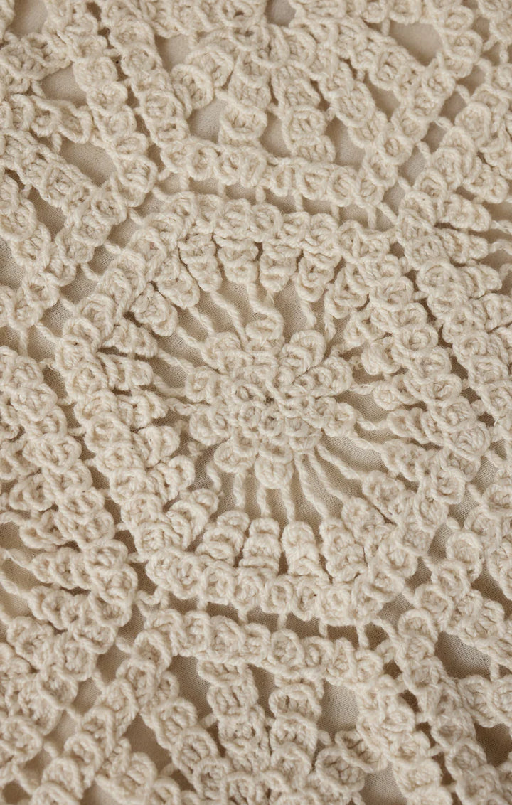 Raquel Lace Skirt - Natural