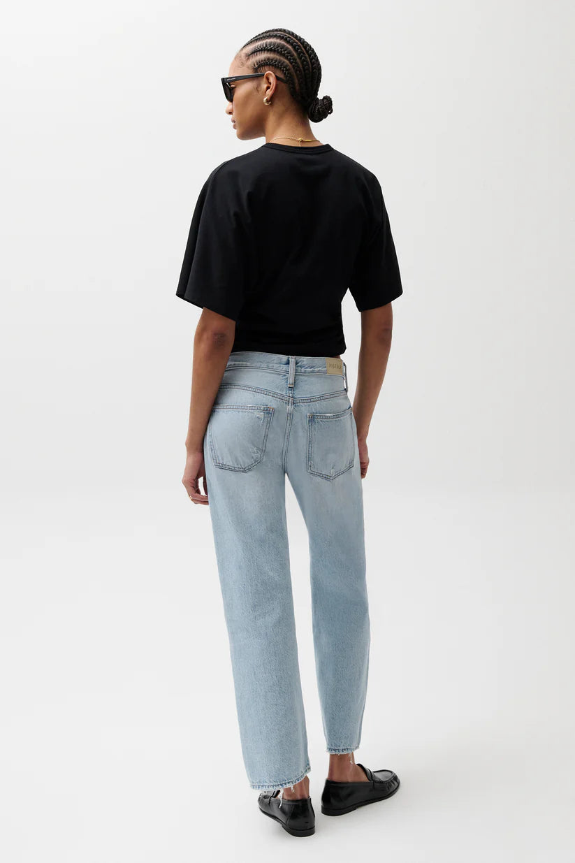 Lexi Mid Rise Bowed Straight Jean - Dolce Vita Vintage