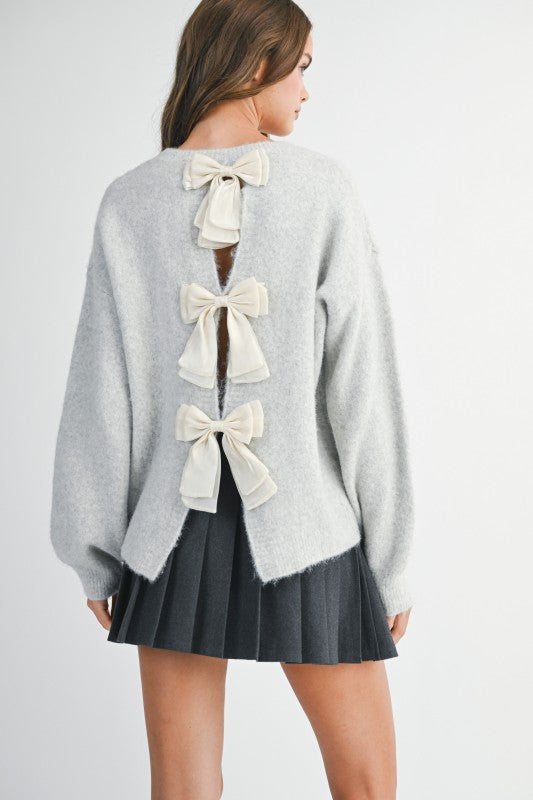 Eloise Sweater - Heather Grey