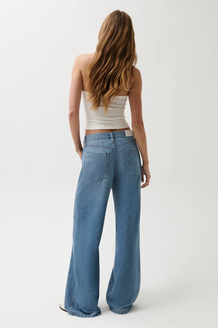 Jadyn Low Slung Palazzo with Draw Cord - Expanse