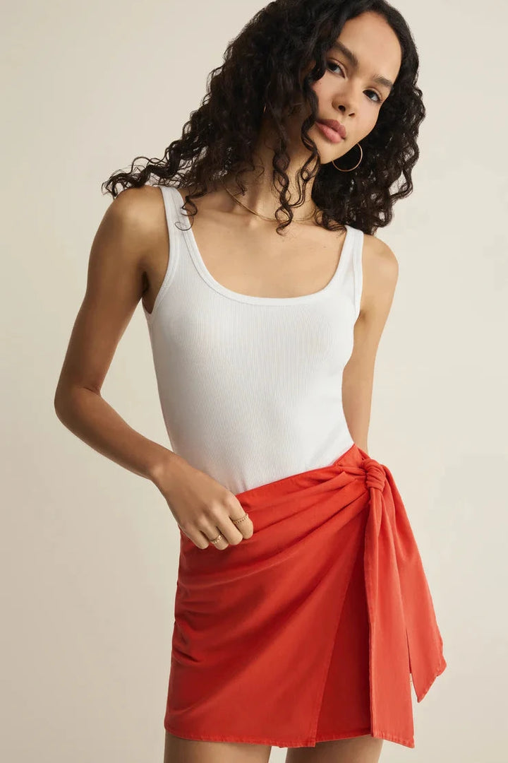 Sora Mini Skirt - Lychee