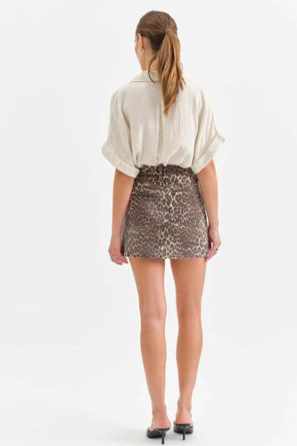 Malibu Mini Skirt - Cool Cat