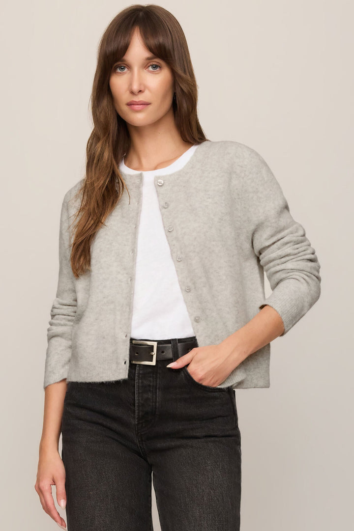 Medina Cardigan - Feather Grey