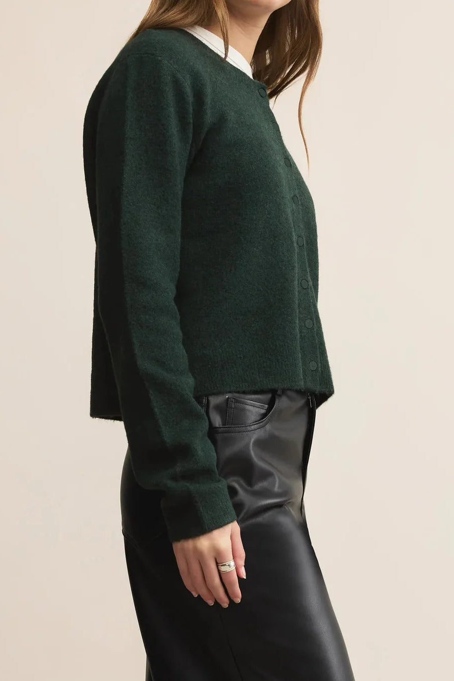 Medina Cardigan - Garland Green