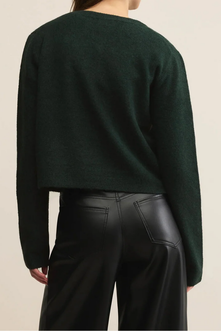 Medina Cardigan - Garland Green