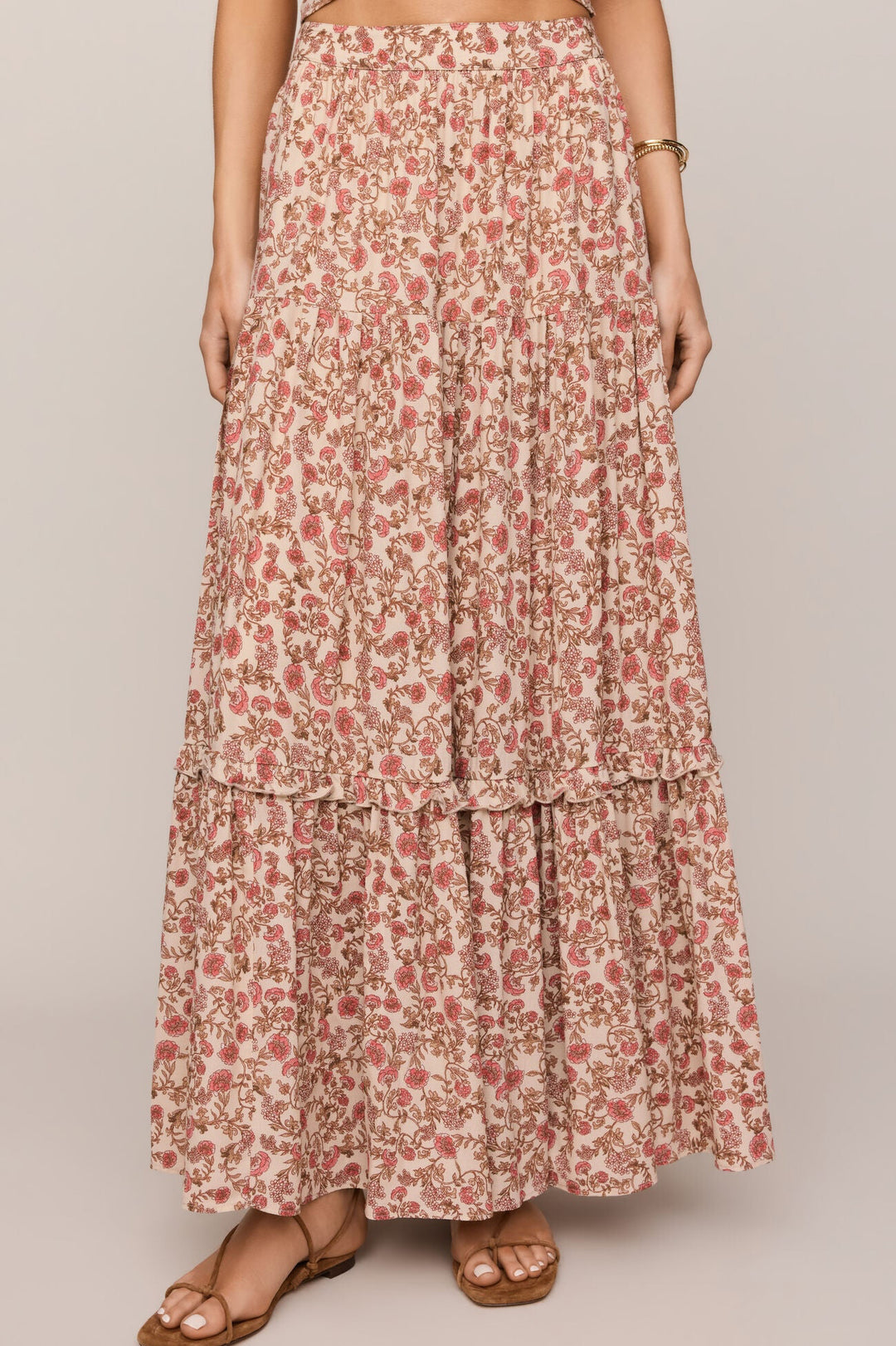 Maura Maxi Skirt - Sandshell