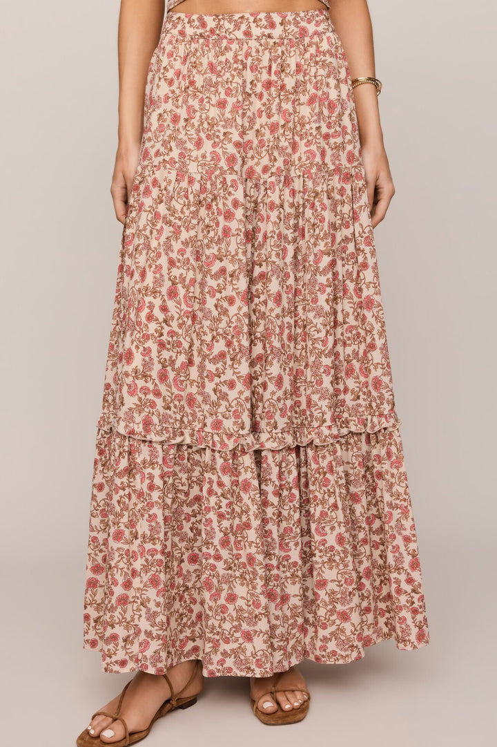 Maura Maxi Skirt - Sandshell